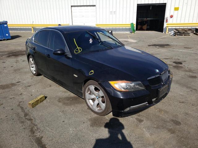 BMW 335 I 2007 with VIN WBAVB73557PA86424 - Photo from auction