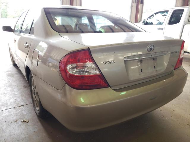 Photo 3 from auction – 2002 TOYOTA CAMRY LE with VIN 4T1BF32K32U531787