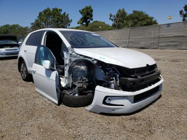 VOLKSWAGEN E-GOLF SEL 2016 with VIN WVWPP7AU1GW916651 - Photo from auction