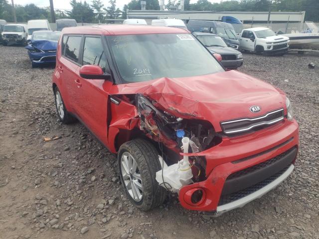 KIA SOUL + 2019 with VIN KNDJP3A58K7663404 - Photo from auction