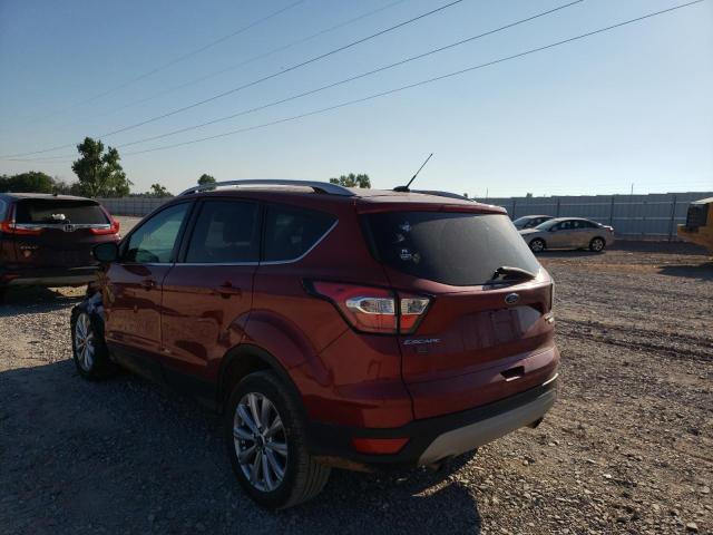 Photo 3 from auction – 2017 FORD ESCAPE TIT with VIN 1FMCU0J93HUD44453