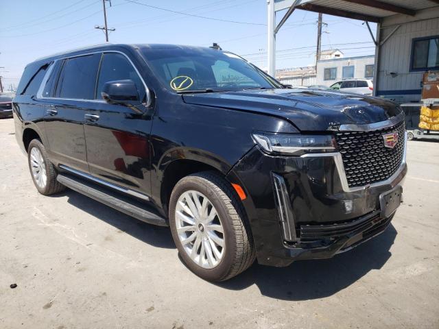 CADILLAC ESCALADE E 2021 with VIN 1GYS3JKL7MR361122 - Photo from auction