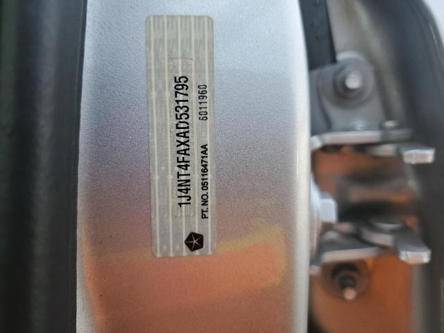 Photo 10 from auction – 2010 JEEP COMPASS SP with VIN 1J4NT4FAXAD531795