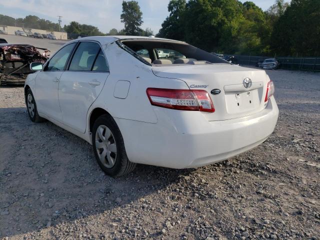 Photo 3 from auction – 2011 TOYOTA CAMRY BASE with VIN 4T4BF3EK6BR134009