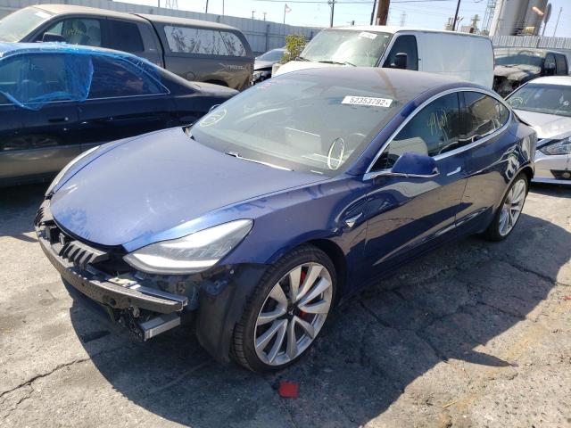 Photo 2 from auction – 2018 TESLA MODEL 3 with VIN 5YJ3E1EB0JF080935