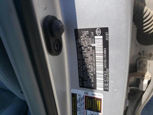 Photo 10 from auction – 2008 TOYOTA CAMRY CE with VIN 4T4BE46K48R036662