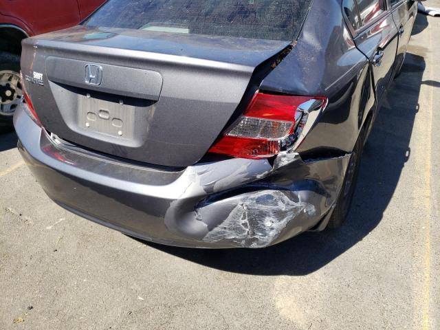 Photo 9 from auction – 2012 HONDA CIVIC LX with VIN 19XFB2E58CE026247