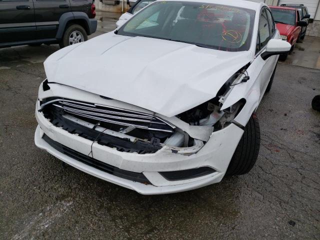 Photo 9 from auction – 2017 FORD FUSION SE with VIN 3FA6P0LU9HR287201
