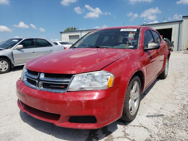 Photo 2 from auction – 2013 DODGE AVENGER SE with VIN 1C3CDZAB3DN607352
