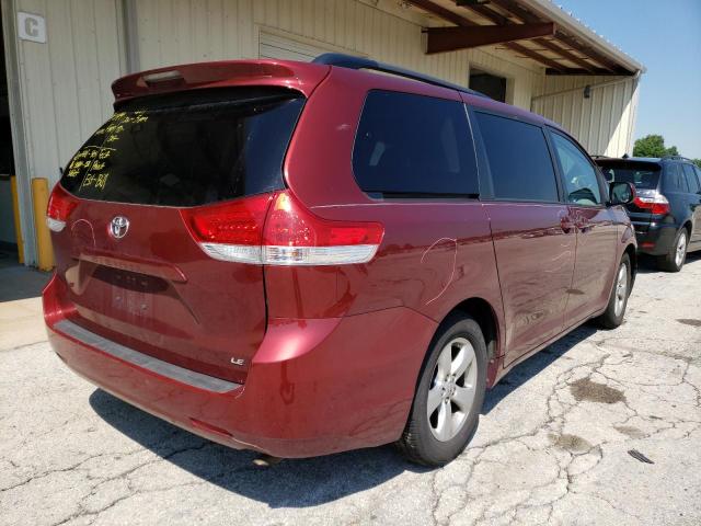 Photo 4 from auction – 2011 TOYOTA SIENNA LE with VIN 5TDKK3DC3BS098109