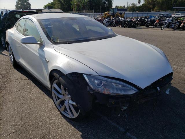 TESLA MODEL S 2014 with VIN 5YJSA1H14EFP41365 - Photo from auction