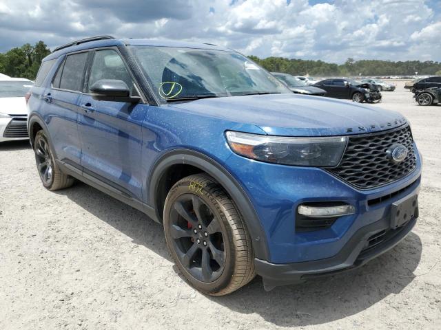 FORD EXPLORER S 2020 with VIN 1FM5K8GC0LGA38236 - Photo from auction