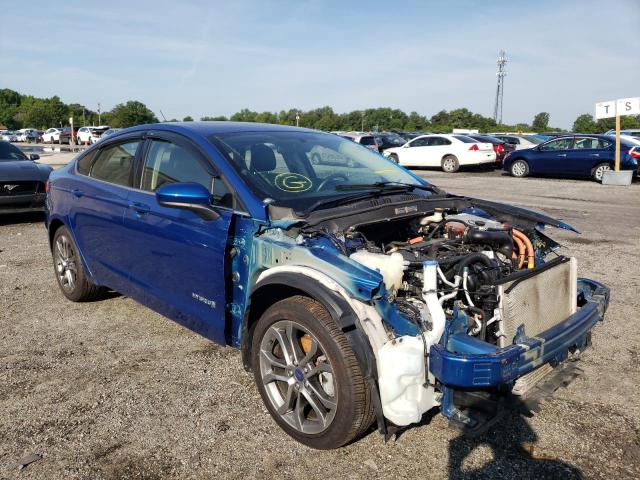 FORD FUSION SE 2017 with VIN 3FA6P0LU4HR287946 - Photo from auction