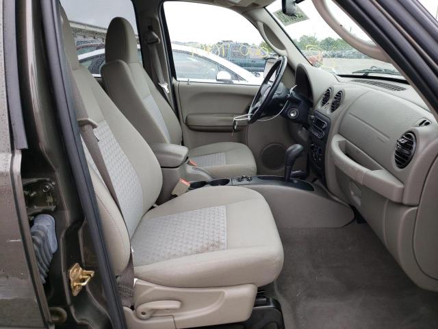 Photo 5 from auction – 2005 JEEP LIBERTY SP with VIN 1J4GL48K95W613543