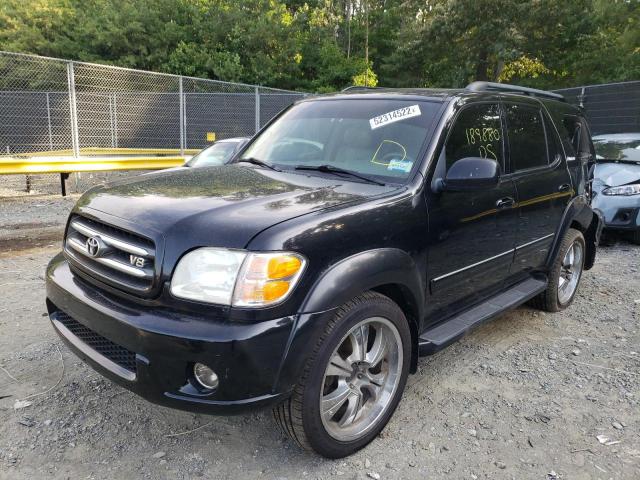 Photo 2 from auction – 2004 TOYOTA SEQUOIA LI with VIN 5TDBT48A44S209443