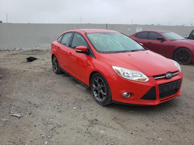 FORD FOCUS SE 2014 with VIN 1FADP3F24EL337693 - Photo from auction