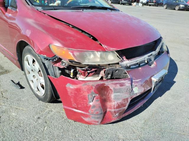 Photo 9 from auction – 2008 HONDA CIVIC LX with VIN 2HGFA16508H523172