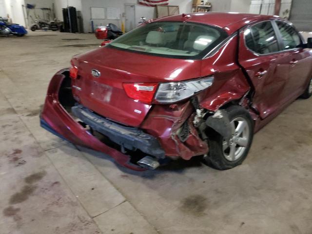 Photo 9 from auction – 2015 KIA OPTIMA LX with VIN 5XXGM4A74FG495400