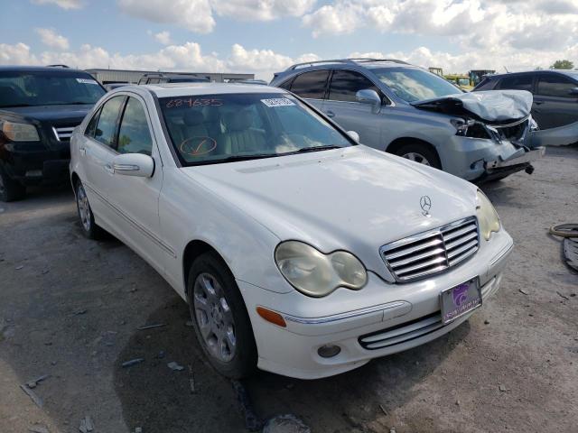 MERCEDES-BENZ C 240 2005 with VIN WDBRF61J85A684635 - Photo from auction