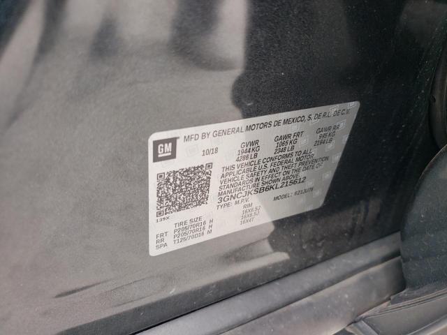 Photo 10 from auction – 2019 CHEVROLET TRAX LS with VIN 3GNCJKSB6KL215612