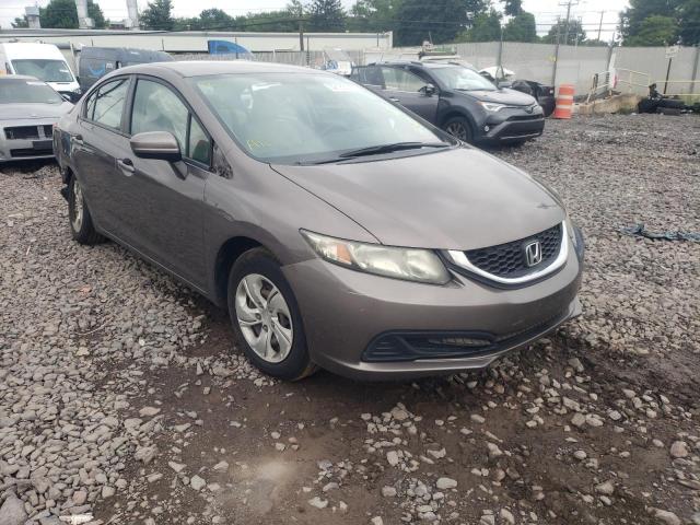 HONDA CIVIC LX 2014 with VIN 19XFB2F55EE205041 - Photo from auction