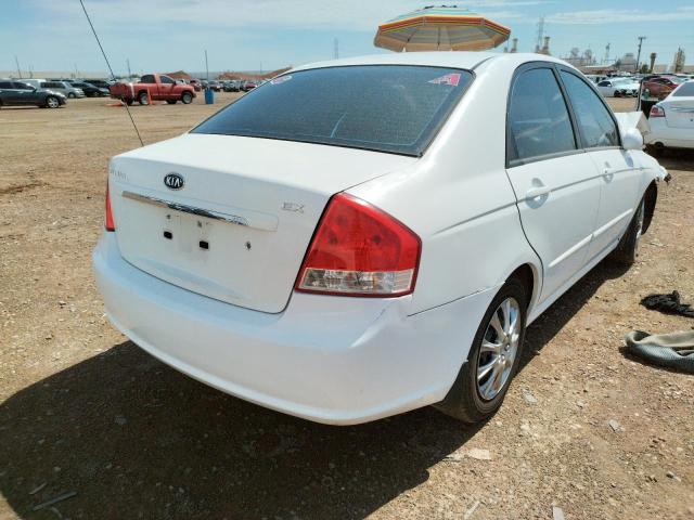 Photo 4 from auction – 2007 KIA SPECTRA EX with VIN KNAFE122075477697