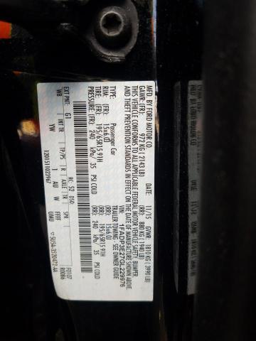 Photo 10 from auction – 2016 FORD FOCUS S with VIN 1FADP3E27GL229976