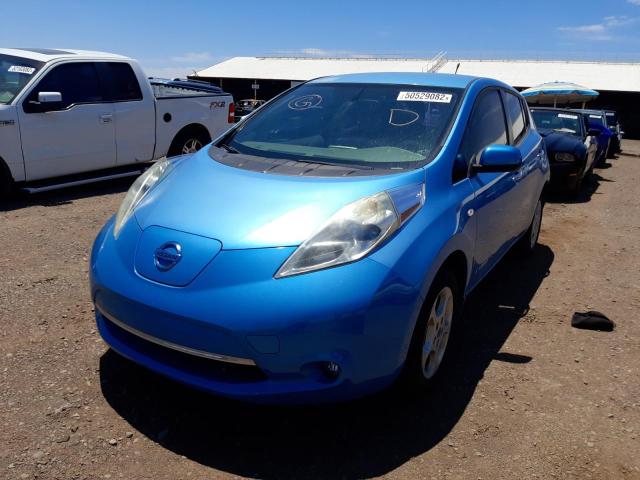 Photo 2 from auction – 2011 NISSAN LEAF SV with VIN JN1AZ0CP9BT003406
