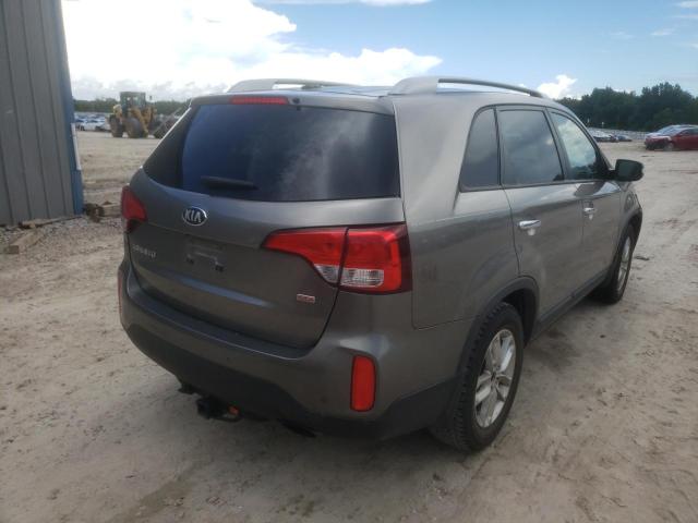 Photo 4 from auction – 2014 KIA SORENTO LX with VIN 5XYKT4A70EG475295