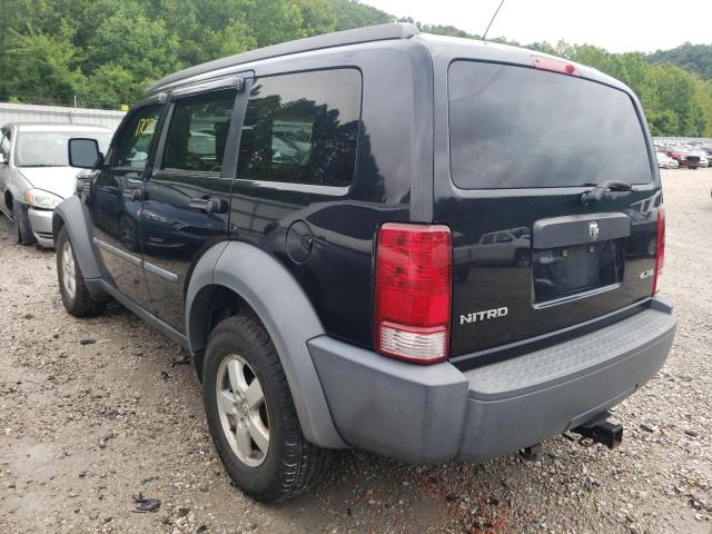Photo 3 from auction – 2007 DODGE NITRO SXT with VIN 1D8GU28K07W564048