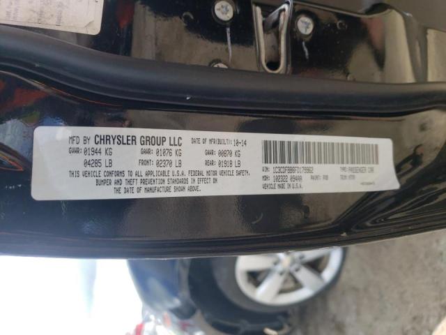 Photo 10 from auction – 2015 DODGE DART SXT with VIN 1C3CDFBB6FD179962