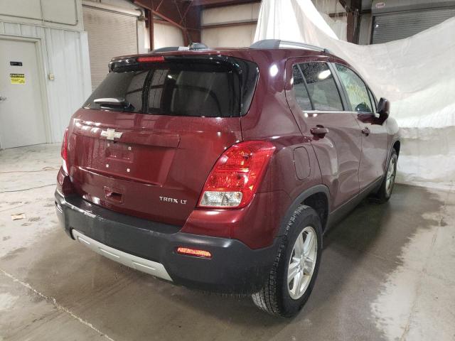 Photo 4 from auction – 2016 CHEVROLET TRAX 1LT with VIN 3GNCJLSB1GL155915