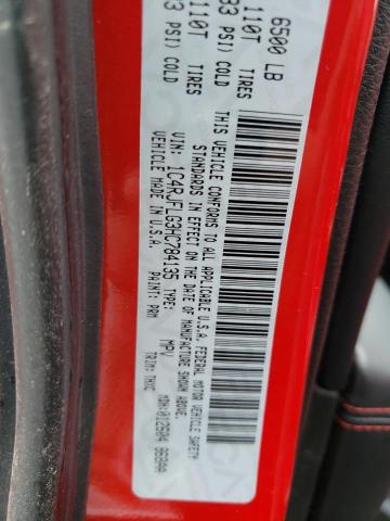 Photo 10 from auction – 2017 JEEP GRAND CHER with VIN 1C4RJFLG3HC784135