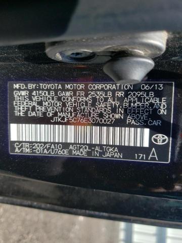 Photo 10 from auction – 2014 TOYOTA SCION TC with VIN JTKJF5C76E3070027
