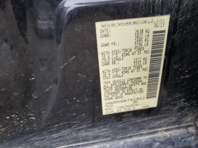 Photo 10 from auction – 2013 NISSAN FRONTIER S with VIN 1N6AD0EV6DN741952