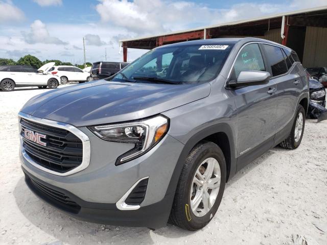 Photo 2 from auction – 2021 GMC TERRAIN SL with VIN 3GKALMEV6ML319326