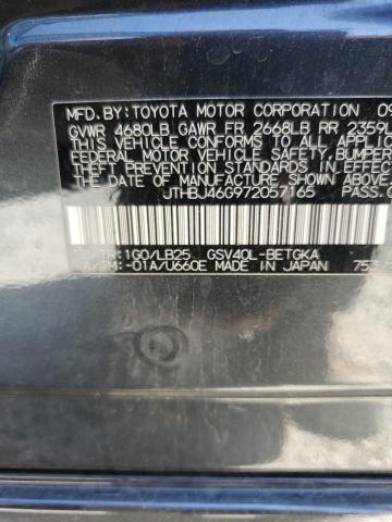 Photo 10 from auction – 2007 LEXUS ES 350 with VIN JTHBJ46G972057165