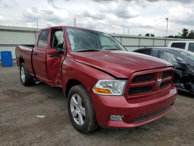 DODGE RAM 1500 S 2012 with VIN 1C6RD7FTXCS134374 - Photo from auction