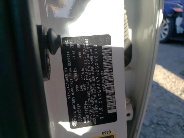 Photo 10 from auction – 2013 KIA OPTIMA LX with VIN 5XXGM4A76DG096579