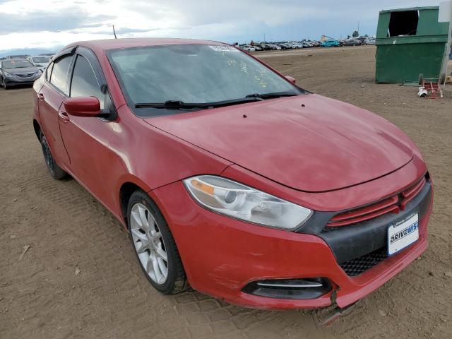 DODGE DART SXT 2013 with VIN 1C3CDFBHXDD110600 - Photo from auction