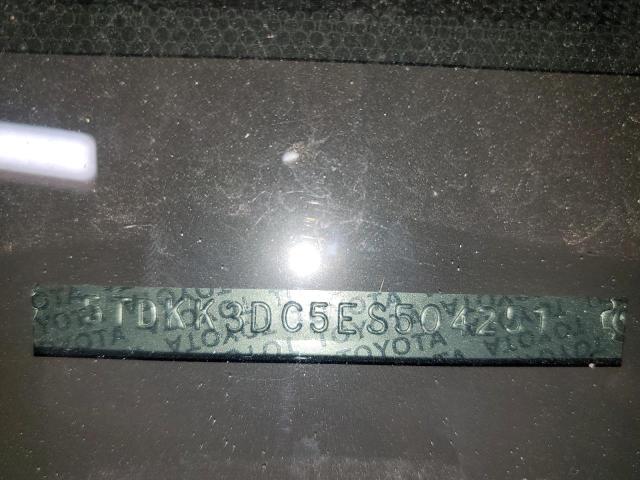 Photo 10 from auction – 2014 TOYOTA SIENNA LE with VIN 5TDKK3DC5ES504251