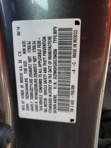 Photo 10 from auction – 2014 HONDA CR-V EX with VIN 3CZRM3H53EG704056