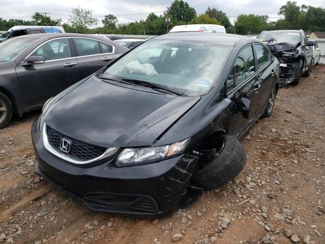 Photo 2 from auction – 2015 HONDA CIVIC SE with VIN 19XFB2F75FE268823