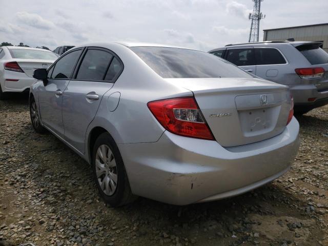 Photo 3 from auction – 2012 HONDA CIVIC LX with VIN 2HGFB2F54CH569065