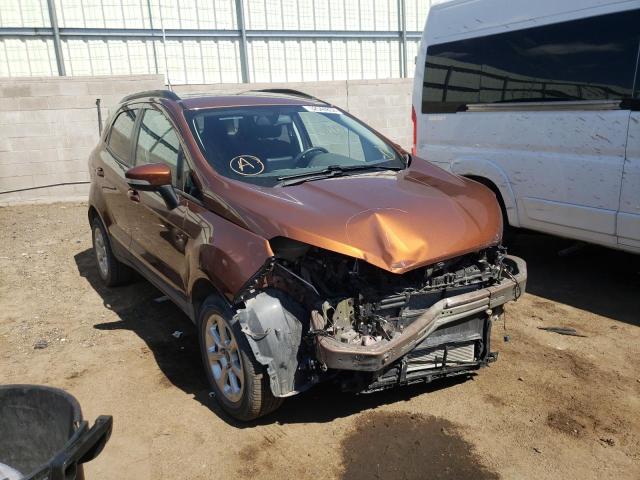 FORD ECOSPORT S 2020 with VIN MAJ6S3GL4LC345191 - Photo from auction