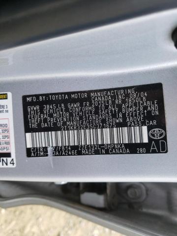 Photo 10 from auction – 2005 TOYOTA COROLLA MA with VIN 2T1KR32E35C371675