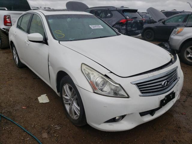 INFINITI G25 2012 with VIN JN1DV6ARXCM860510 - Photo from auction