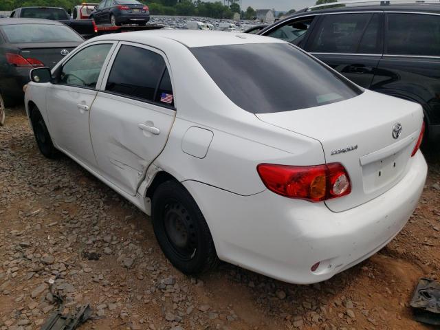 Photo 3 from auction – 2009 TOYOTA COROLLA BA with VIN 2T1BU40E79C183822