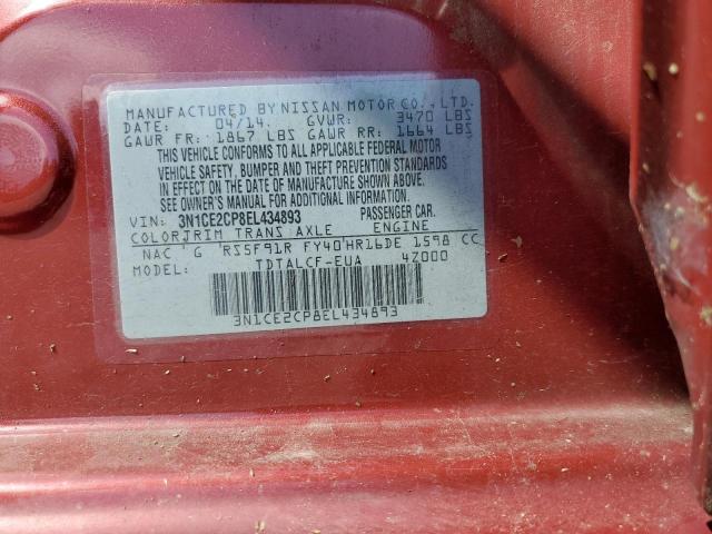 Photo 10 from auction – 2014 NISSAN VERSA NOTE with VIN 3N1CE2CP8EL434893