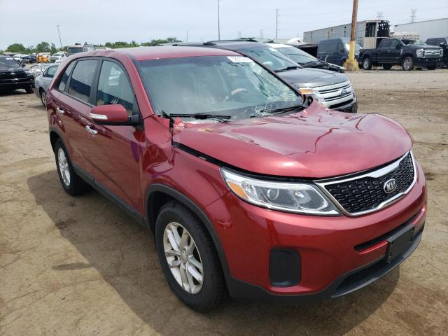 Photo 1 from auction – 2014 KIA SORENTO LX with VIN 5XYKT3A63EG509148